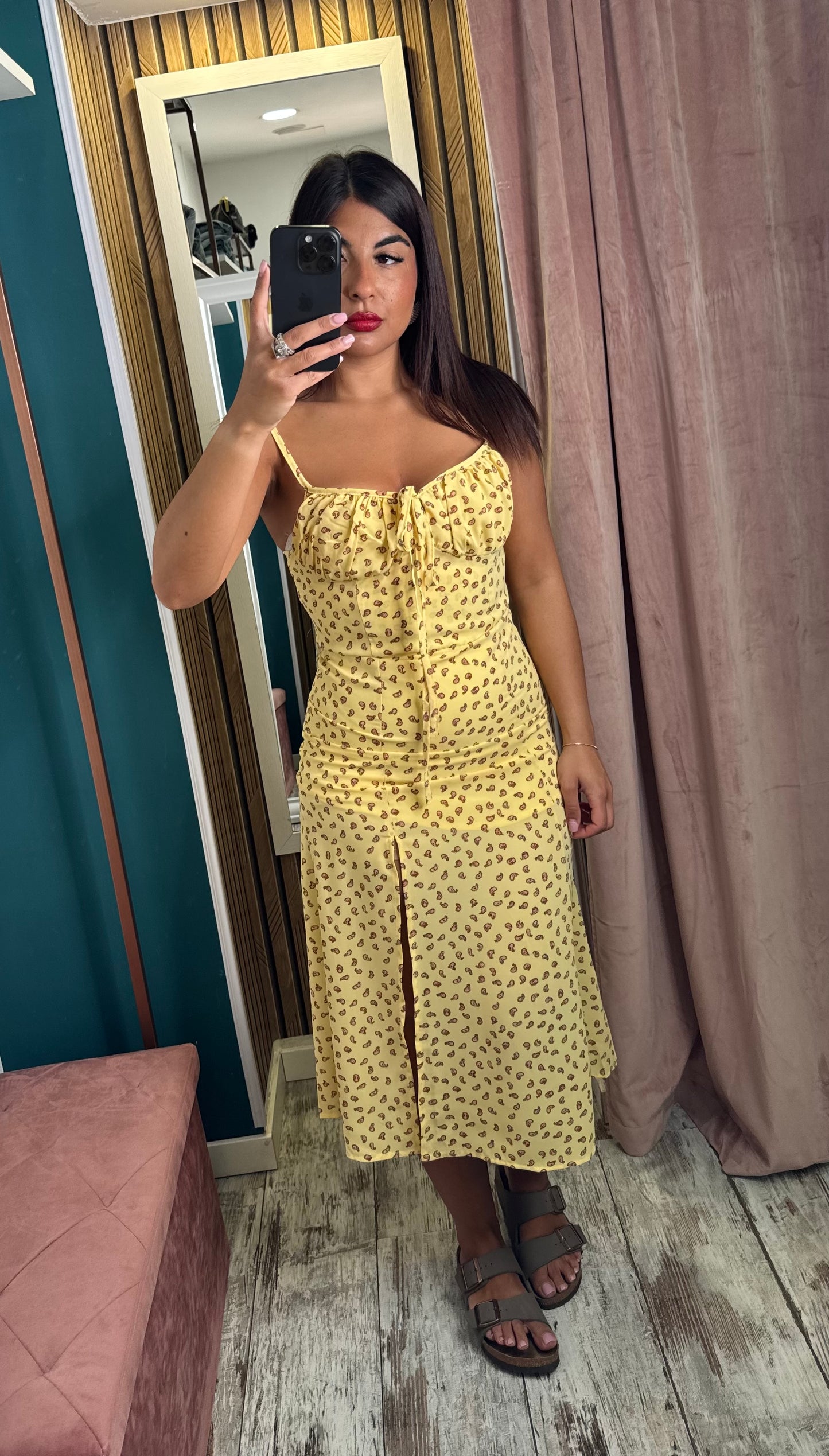 Vestito Camila giallo