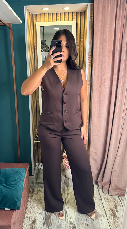 Coordinato gilet+pant