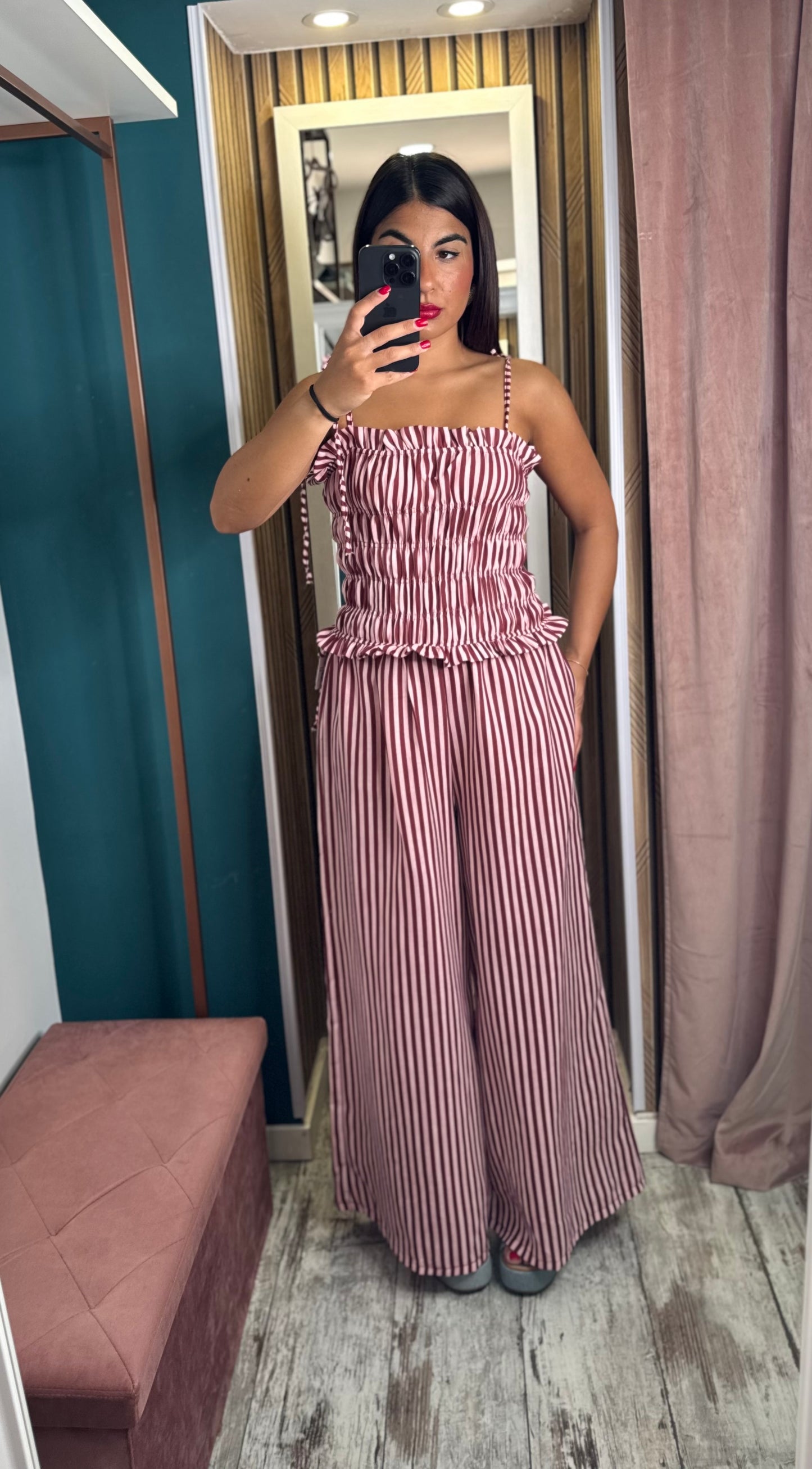 Coordinato righe Denny