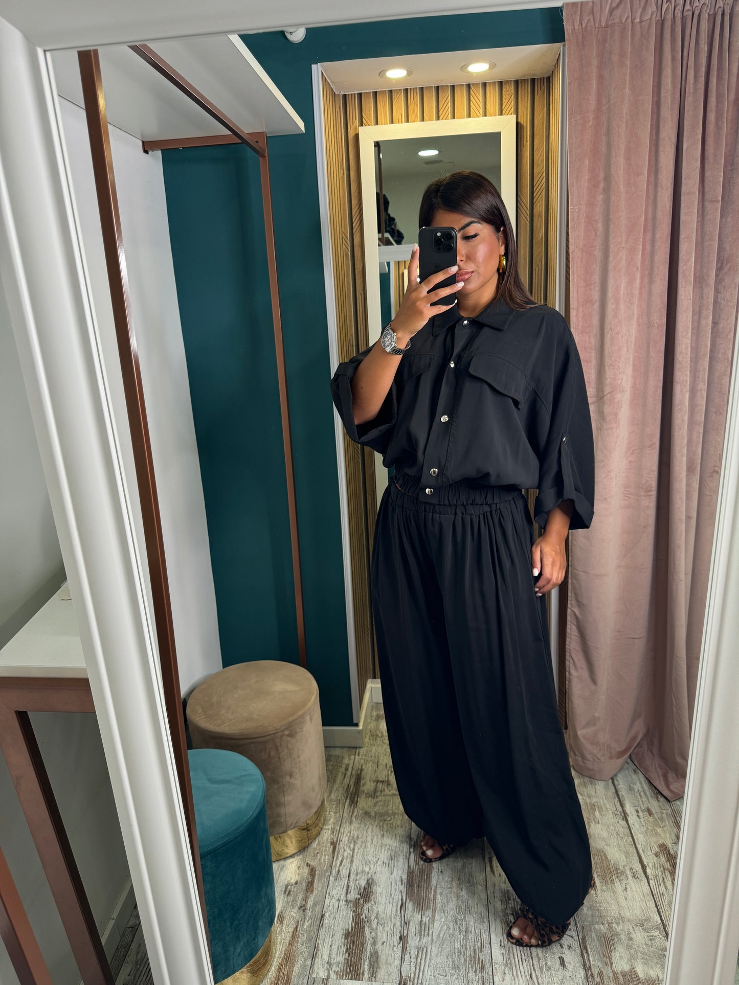 Pantaloni comfy nero
