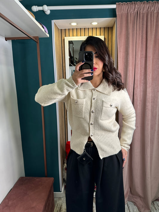 Cardigan beige