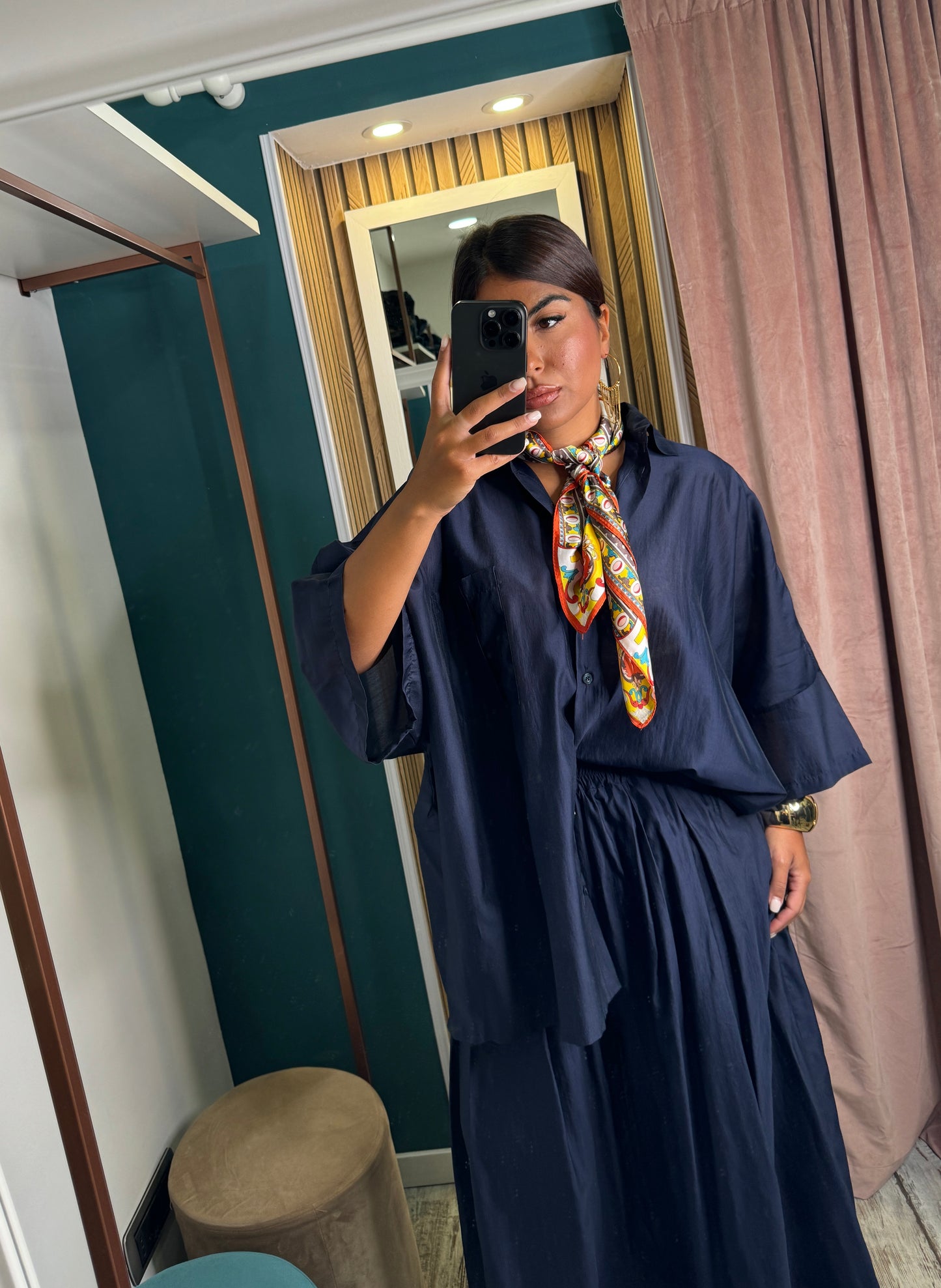 Coordinato Jappo blu