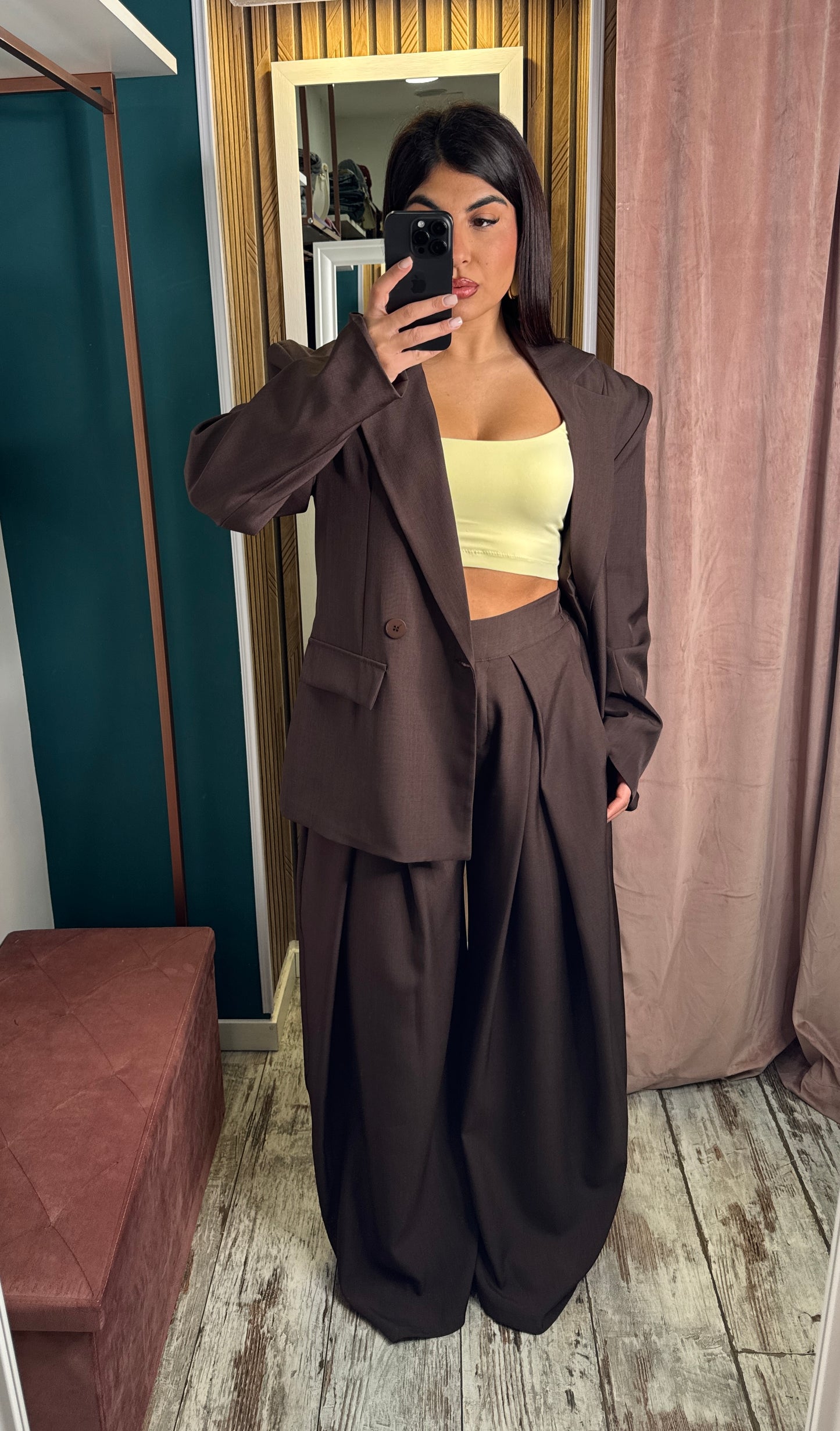 Tailleur choco