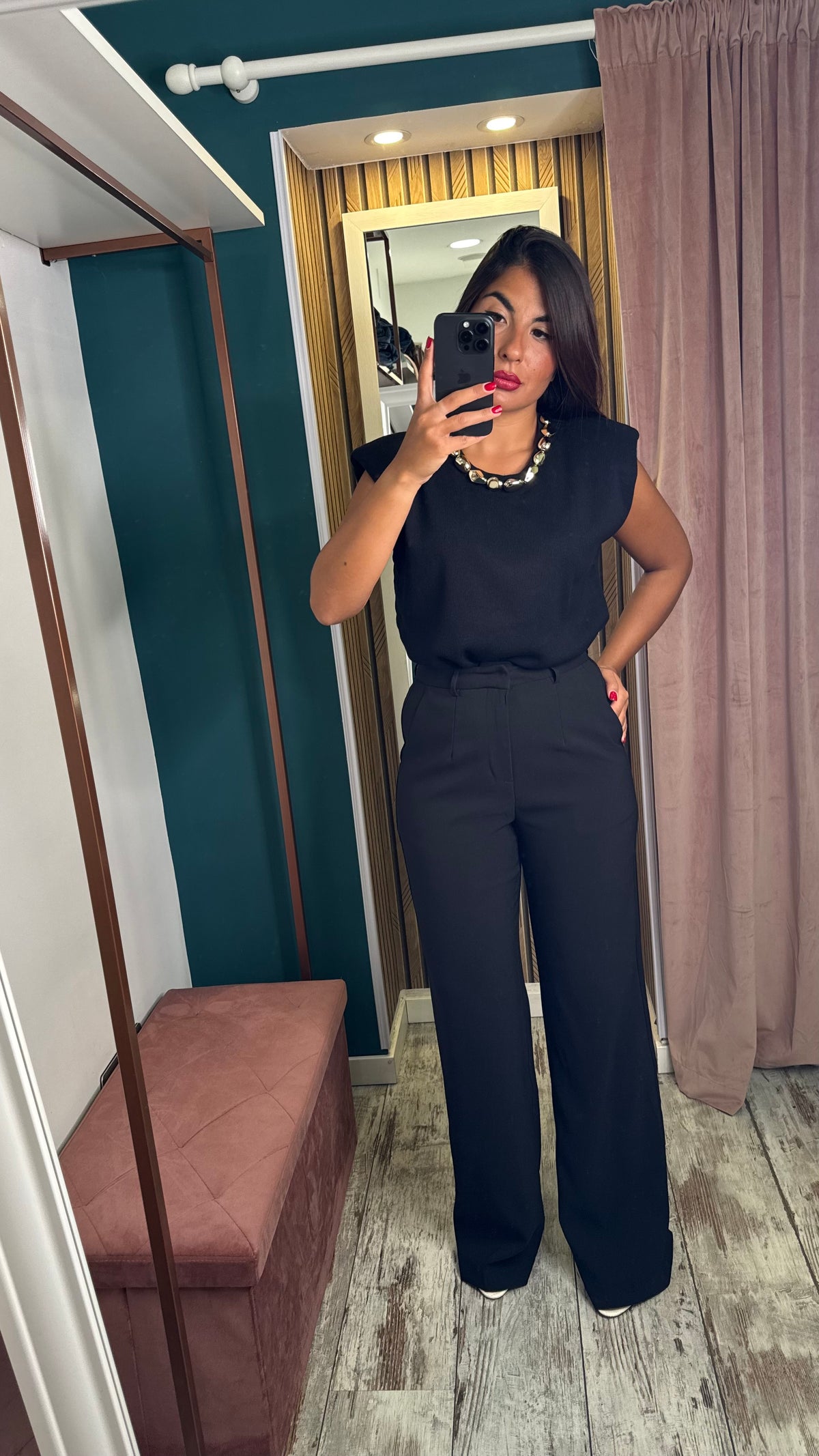 Pantaloni Classic Black
