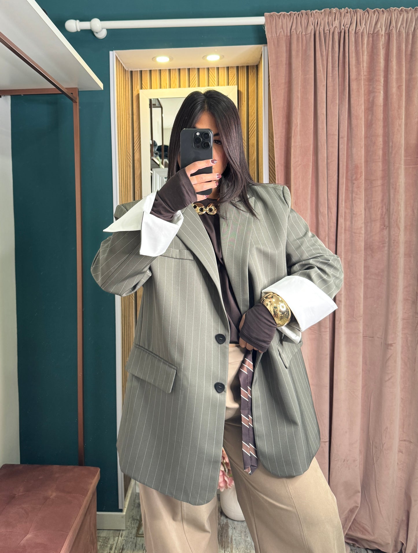 Blazer premium gessato